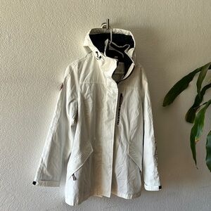 3 in 1 All weather system jacket Tommy Hilfiger Off-White Hooded Jacket